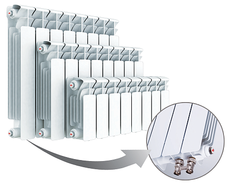 Радиаторы с нижним подключением от магазина tertep.ru 